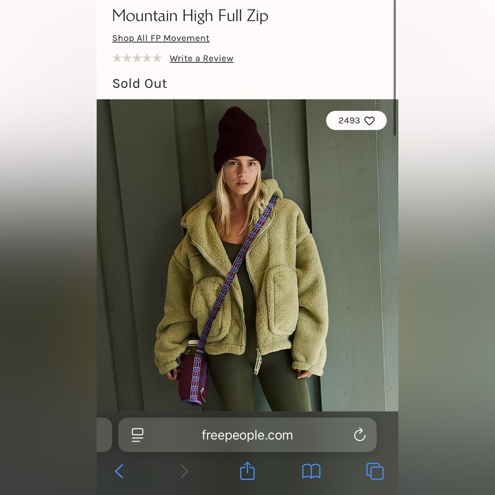 Free People Movement Zip Fleece Hoodie - Picture 4 of 4